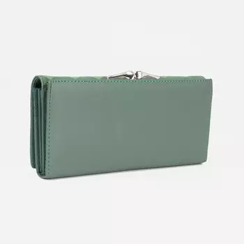 Кошелёк на магнитах, цвет зелёный