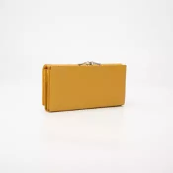 Кошелёк на магнитах, цвет жёлтый