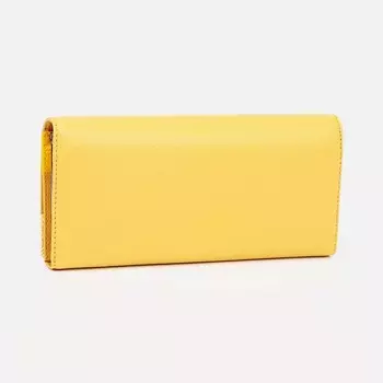 Кошелёк на магнитах, цвет жёлтый