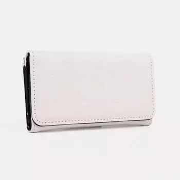 Кошелёк на магните, цвет белый