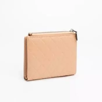 Кошелёк на магните, цвет бежевый