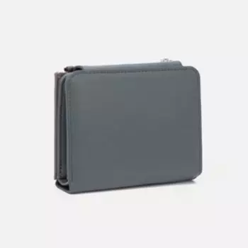 Кошелёк на магните, цвет бежевый/зелёный