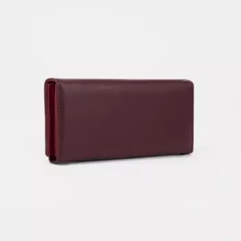 Кошелёк на магните, цвет бордовый