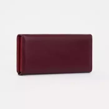 Кошелёк женский на магните, цвет бордовый