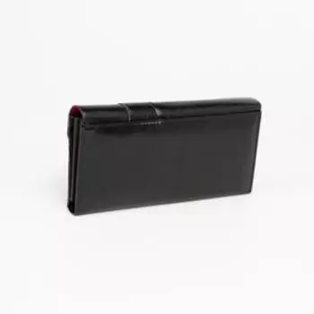 Кошелёк на магните, цвет чёрный