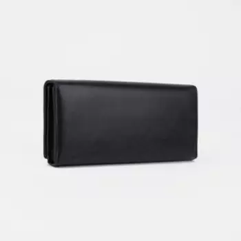 Кошелёк на магните, цвет чёрный