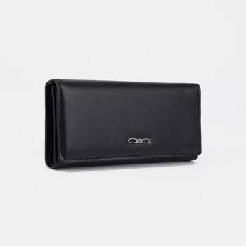 Кошелёк на магните, цвет чёрный