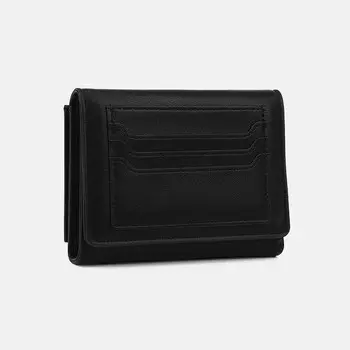 Кошелёк на магните, цвет чёрный