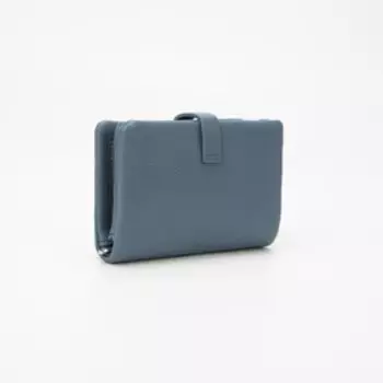 Кошелёк на магните, цвет голубой