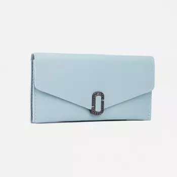 Кошелёк на магните, цвет голубой