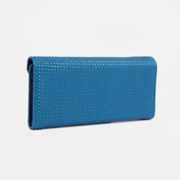 Кошелёк женский на магните, цвет синий