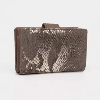 Кошелёк женский на магните, цвет хаки