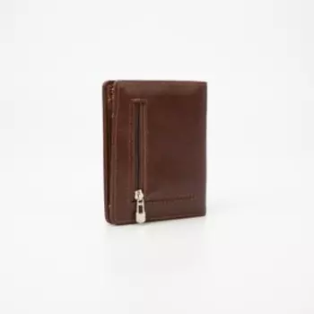 Кошелёк на магните, цвет коричневый