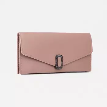 Кошелёк на магните, цвет коричневый