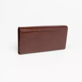 Кошелёк на магните, цвет коричневый
