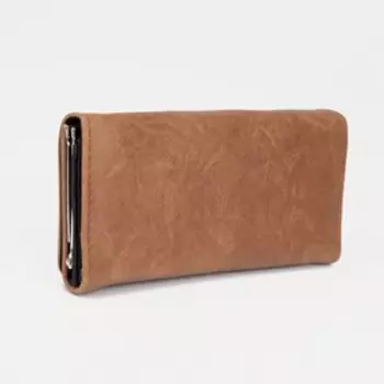 Кошелёк на магните, цвет коричневый