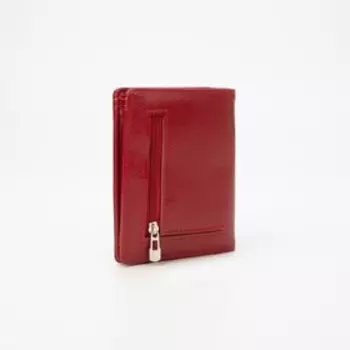 Кошелёк на магните, цвет красный