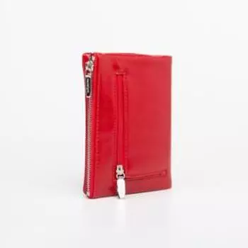 Кошелёк на магните, цвет красный