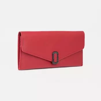 Кошелёк на магните, цвет красный