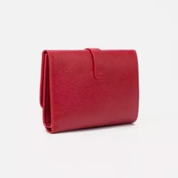 Кошелёк на магните, цвет красный