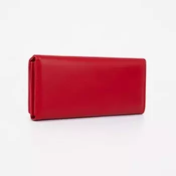 Кошелёк на магните, цвет красный