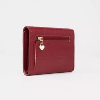 Кошелёк на магните, цвет красный