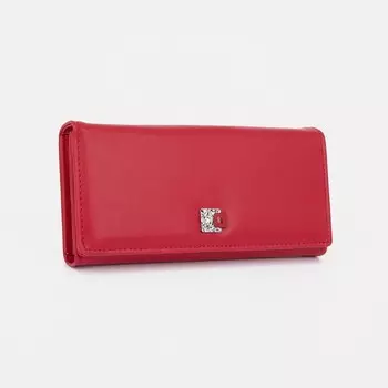 Кошелёк на магните, цвет красный