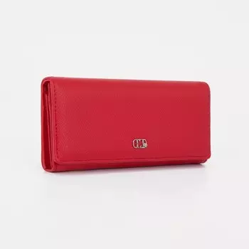 Кошелёк на магните, цвет красный