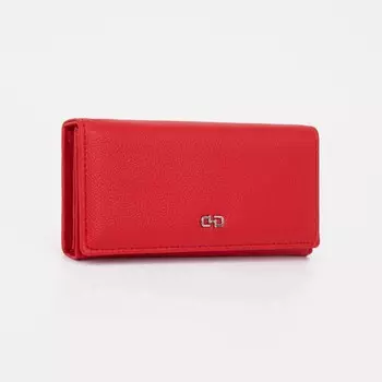 Кошелёк на магните, цвет красный