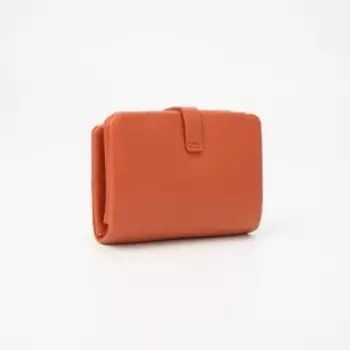 Кошелёк на магните, цвет оранжевый