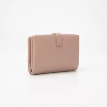 Кошелёк женский на магните, цвет розовый