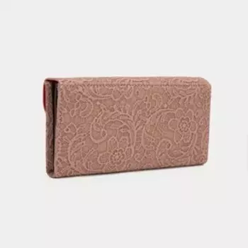 Кошелёк на магните, цвет розовый