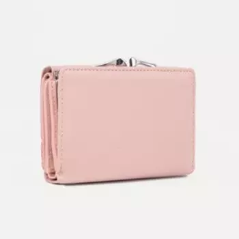 Кошелёк на магните, цвет розовый