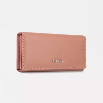 Кошелёк женский на магните, цвет розовый