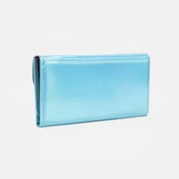 Кошелёк на магните, цвет голубой