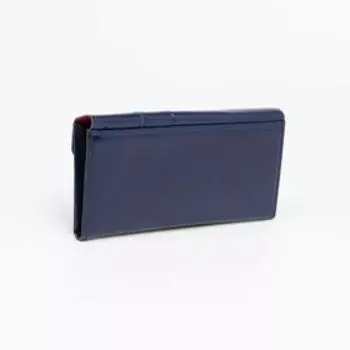 Кошелёк на магните, цвет синий