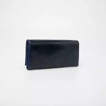 Кошелёк на магните, цвет синий