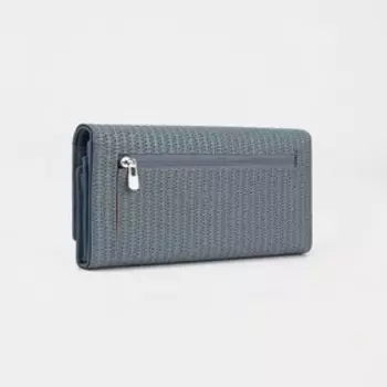 Кошелёк женский на магните, цвет синий