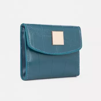 Кошелёк на магните, цвет синий