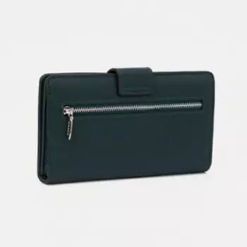 Кошелёк на магните, цвет зелёный