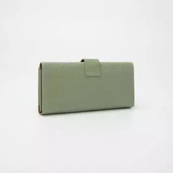 Кошелёк на магните, цвет зелёный