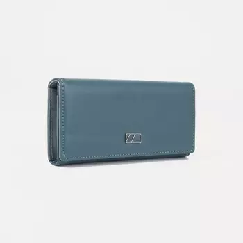 Кошелёк на магните, цвет зелёный