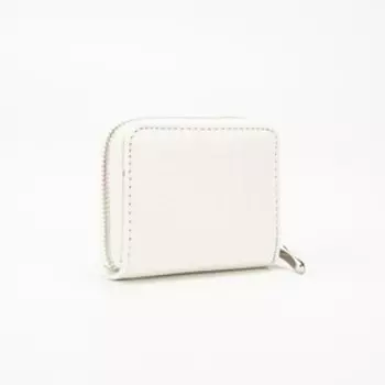 Кошелёк женский на молнии 112.59 см, белый