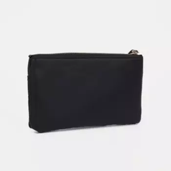 Кошелёк на молнии, цвет чёрный