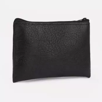 Кошелёк женский на молнии, 1419 см, чёрный