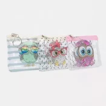 Кошелёк на молнии, цвет МИКС