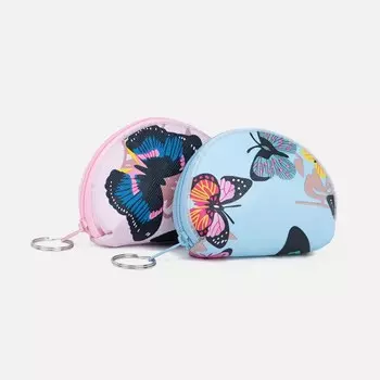 Кошелёк на молнии, цвет МИКС