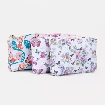 Кошелёк на молнии, цвет МИКС