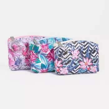 Кошелёк на молнии, цвет МИКС