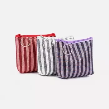 Кошелёк на молнии, цвет МИКС